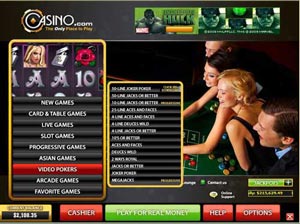 Casino.com - Casino Lobby Screenshot
