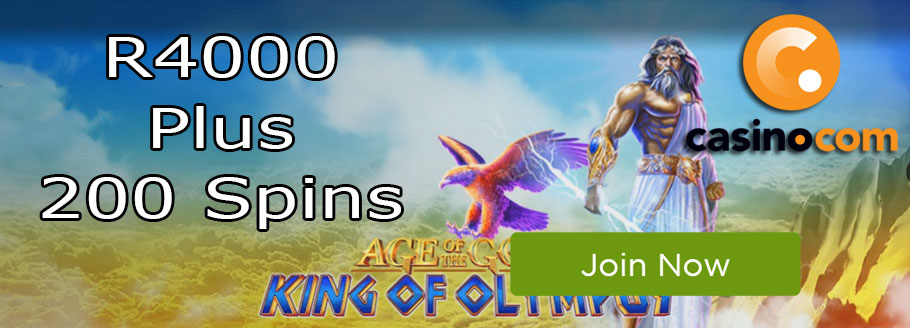 Claim Your R4000 Welcome Bonus At Casino.com