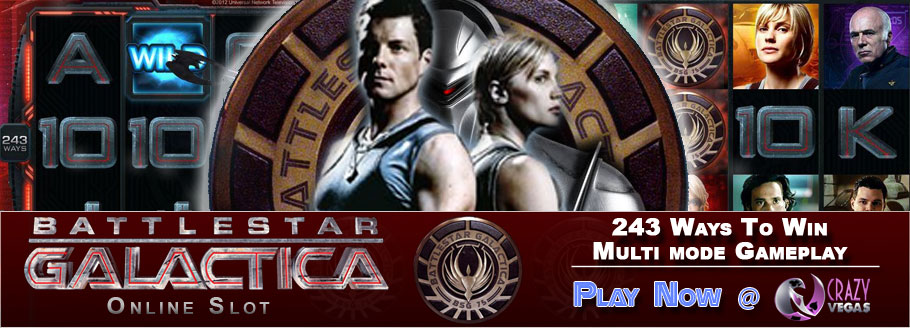 Play Battlestar Galactica Online Slot At Crazy Vegas