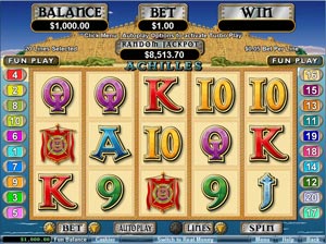 Play Achilles Slot At Jackpot Cash