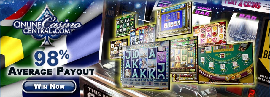 98% Average Payout At Online Casino Central