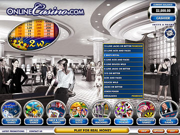 Online Casino Central Casino Lobby