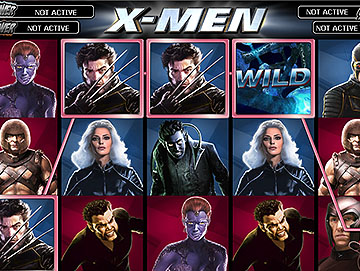 Marvel Themed X-Men Slot Game