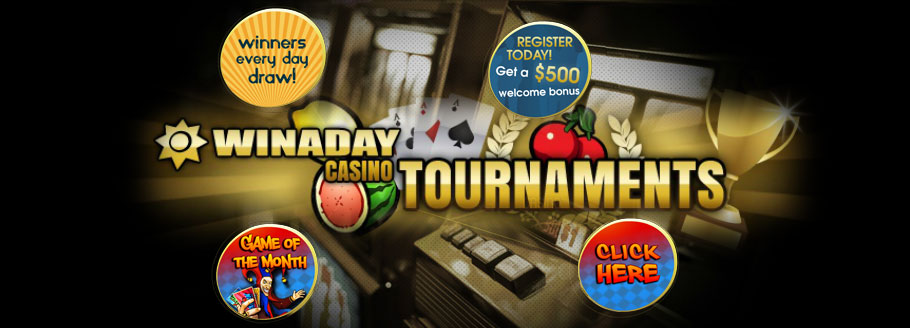 Win A Day Online Casino Slots Tournaments