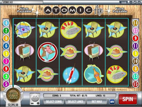 Atomic Age Slot Screenshot