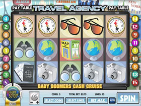 Baby Boomers Cash Cruise Slot Screenshot