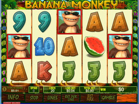 Banana Monkey Slot Screenshot
