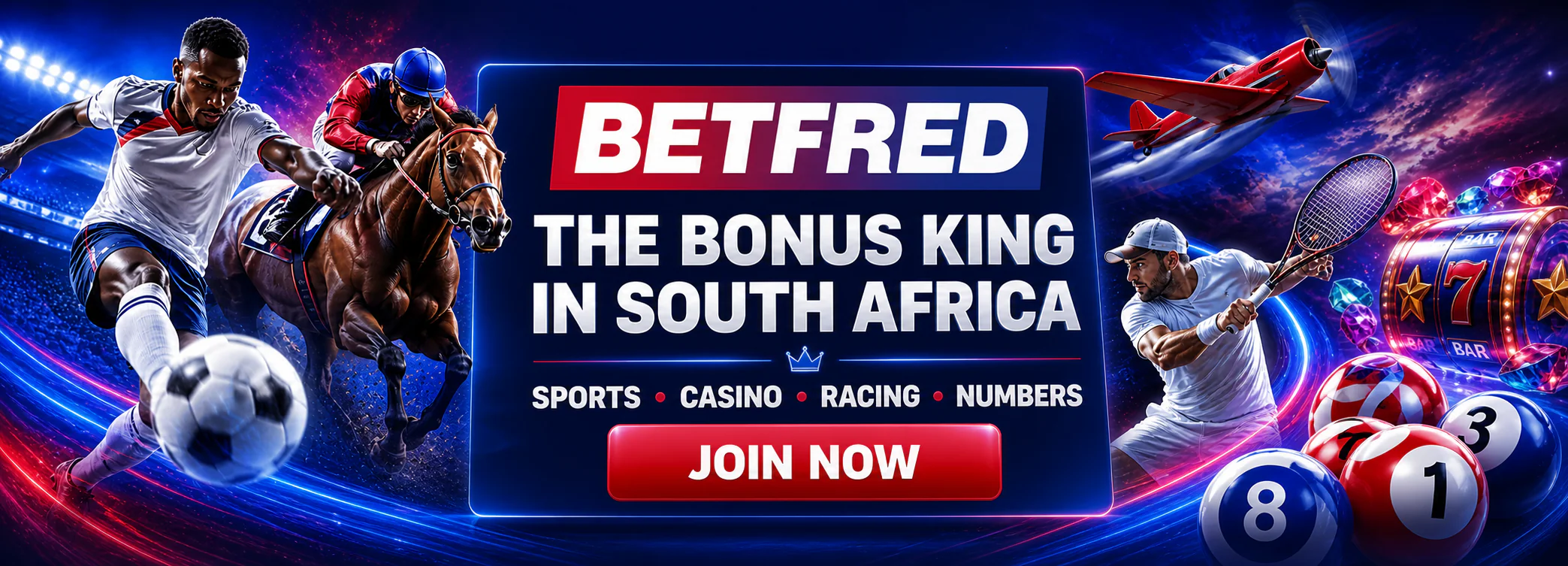 Betfred South Africa - Sports, Casino, Racing and Numbers
