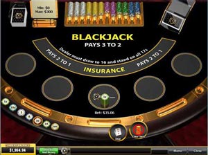 Casino.com - Blackjack Screenshot