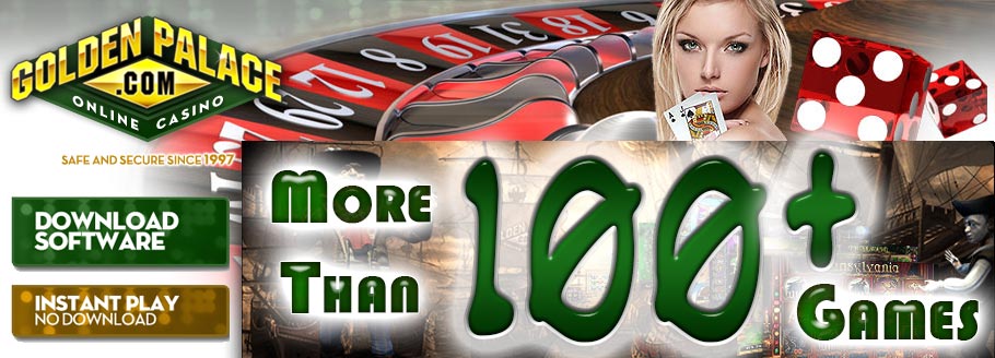 Golden Palace Offer 100+ High Quality Casino Games