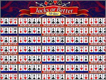 Multi Hand Jacks Or Better Video Poker