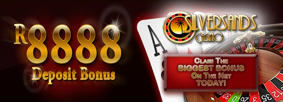 Enjoy The R8'888 Welcome Bonus At SilverSands Online Casino