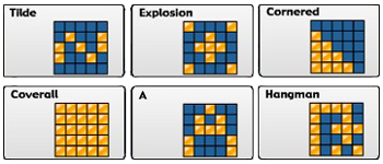 Examples Of Patterns That Can Be Played With 75 Ball Bingo