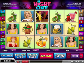 A Night Out Slot Screenshot