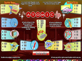 Atomic Age Paytable Screenshot