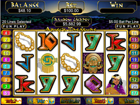 Aztec Treasure Slot Screenshot