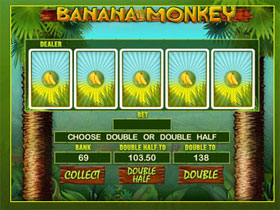 Banana Monkey Gamble Feature