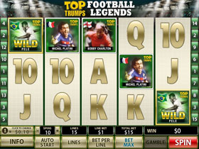 Top Trumps Football Legends Slot Screenshot